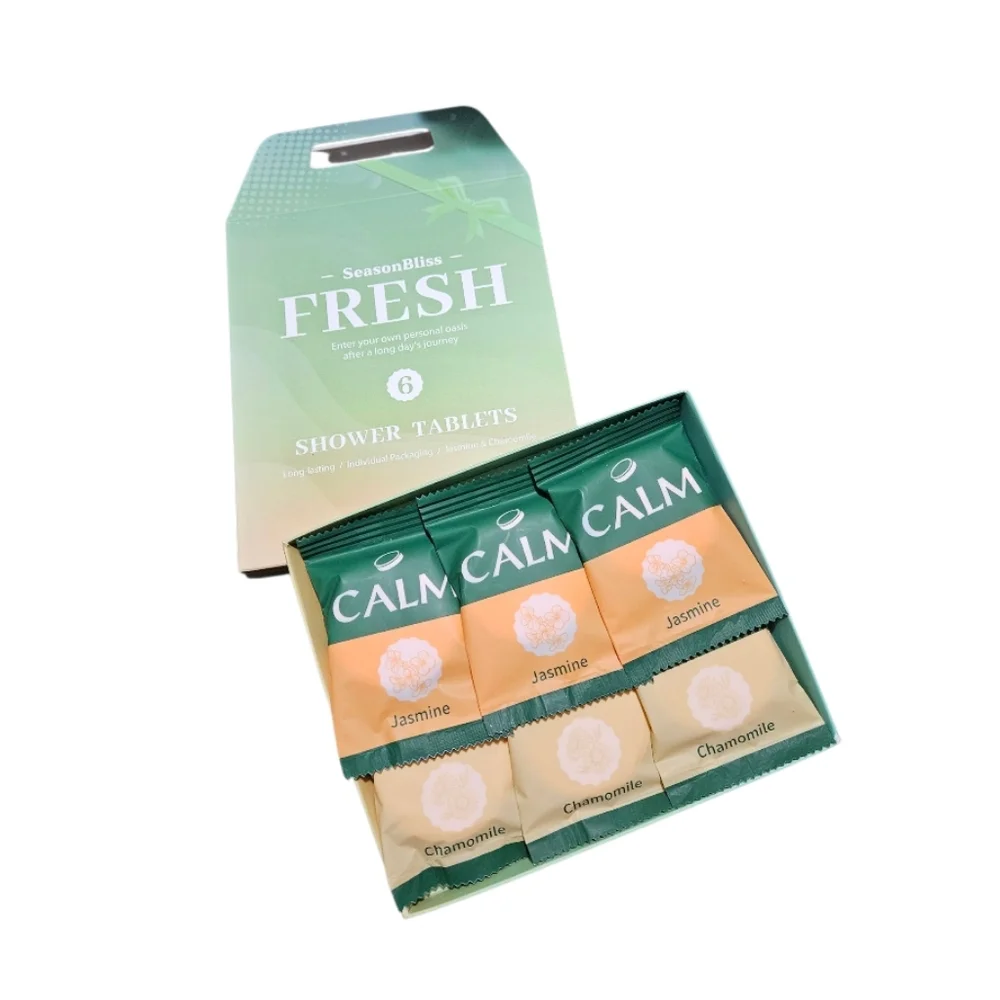 SeasonBliss Fresh Shower Steamers 6 Pk - Picture 1 of 3